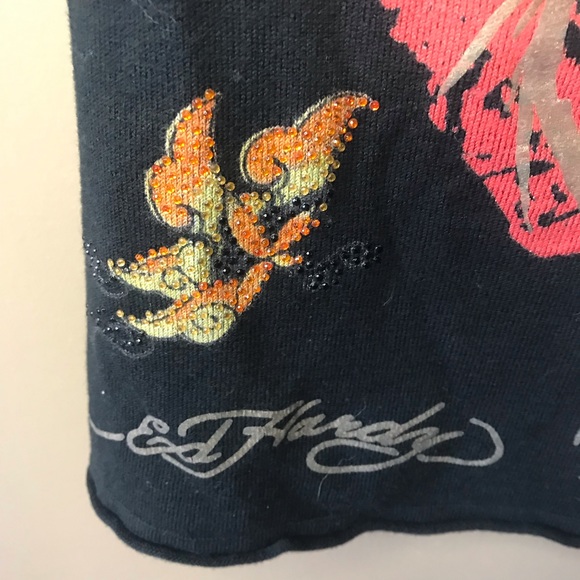 Ed Hardy Tattoo Phoenix knit tunic - Picture 3 of 10